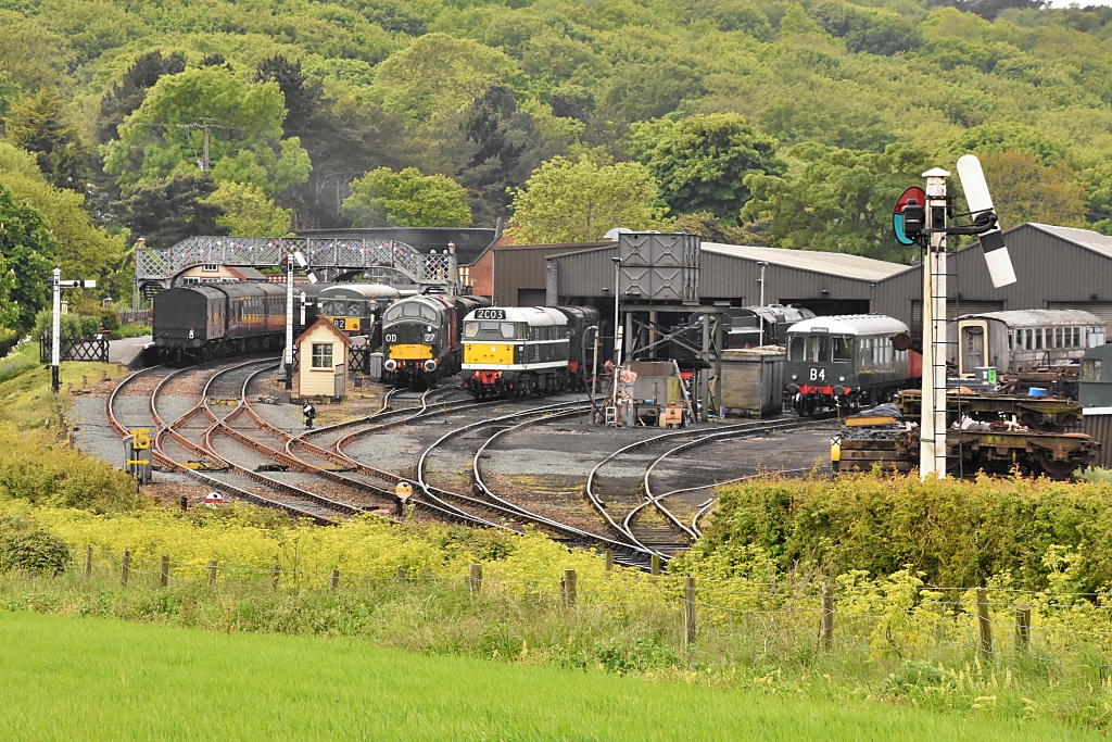 Weybourne Train Station on the North Norfolk Heritage Railway