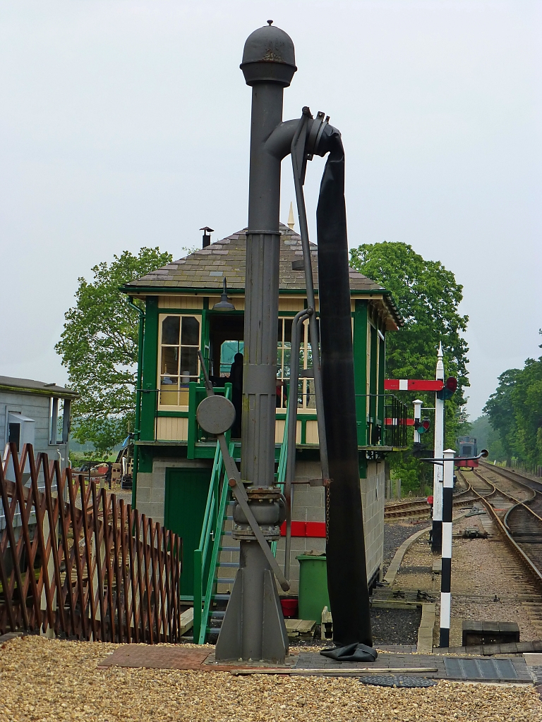 Holt Station Signal Box and Water Tower