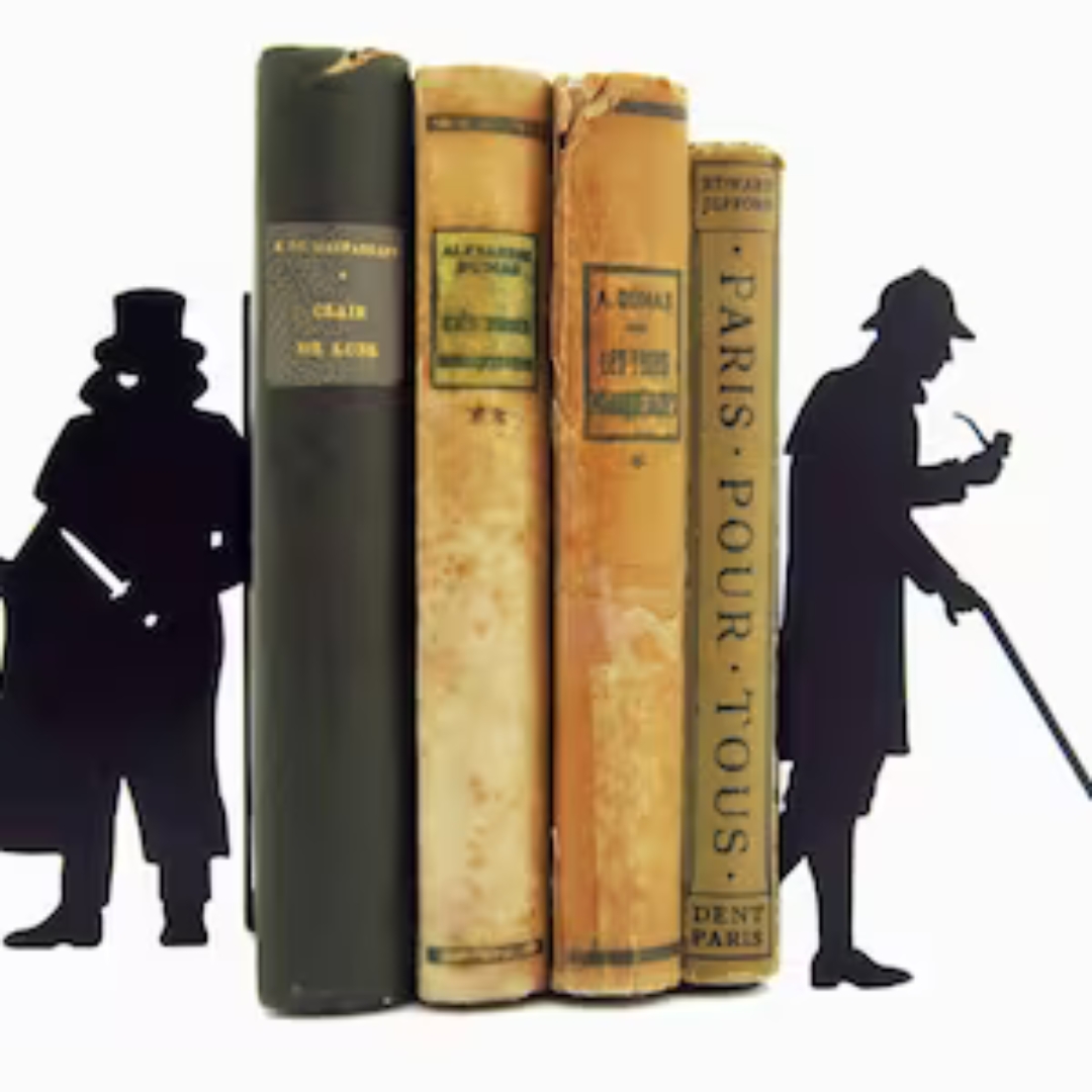 Sherlock Holmes Book Ends | etsy.com