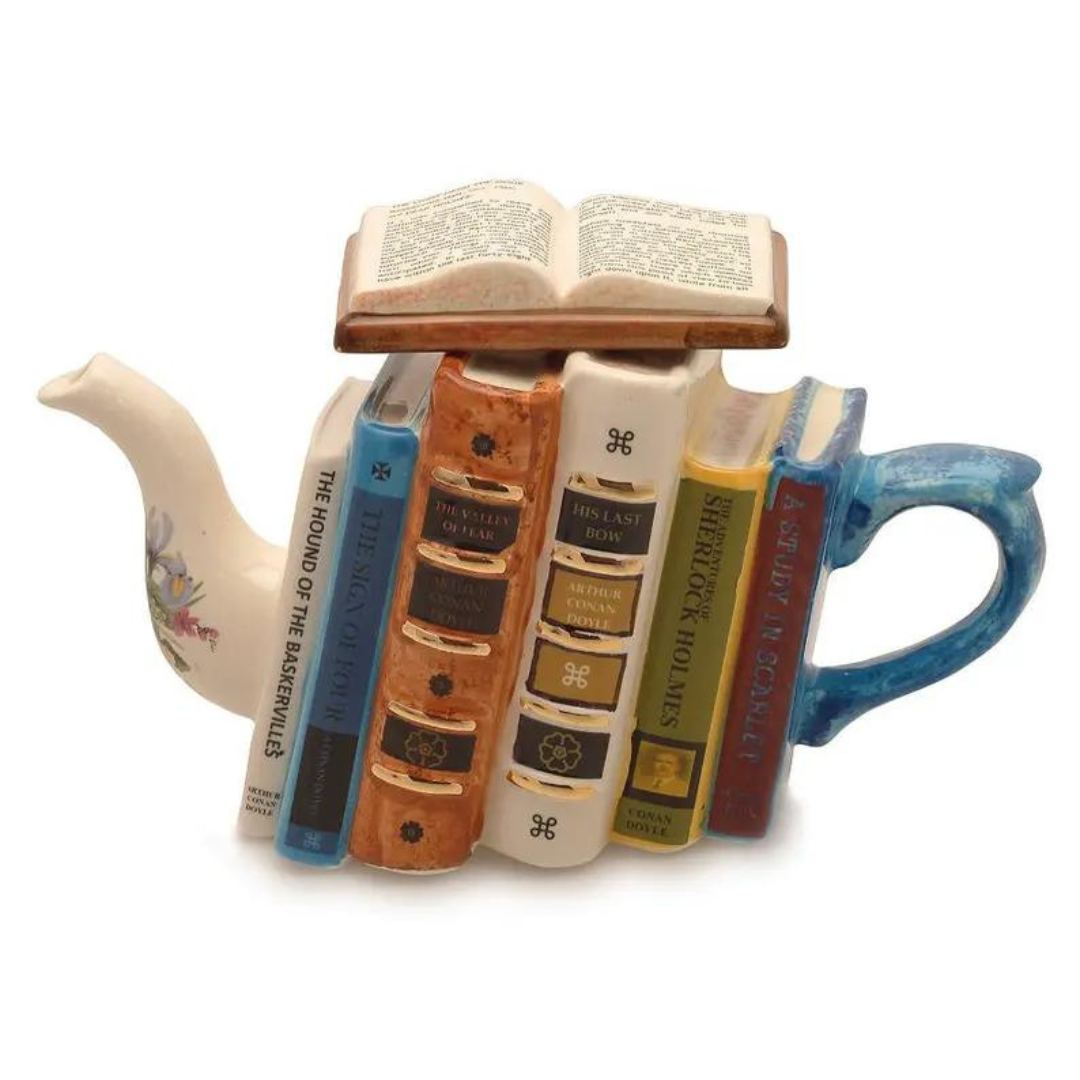 Sherlock Holmes Teapot | etsy.com