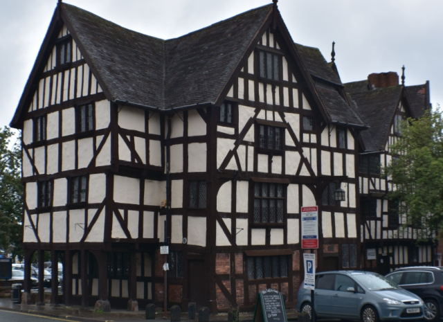 One of many half timber-framed buildings in Shrewsbury, Shropshire &copy; essentially-england.com