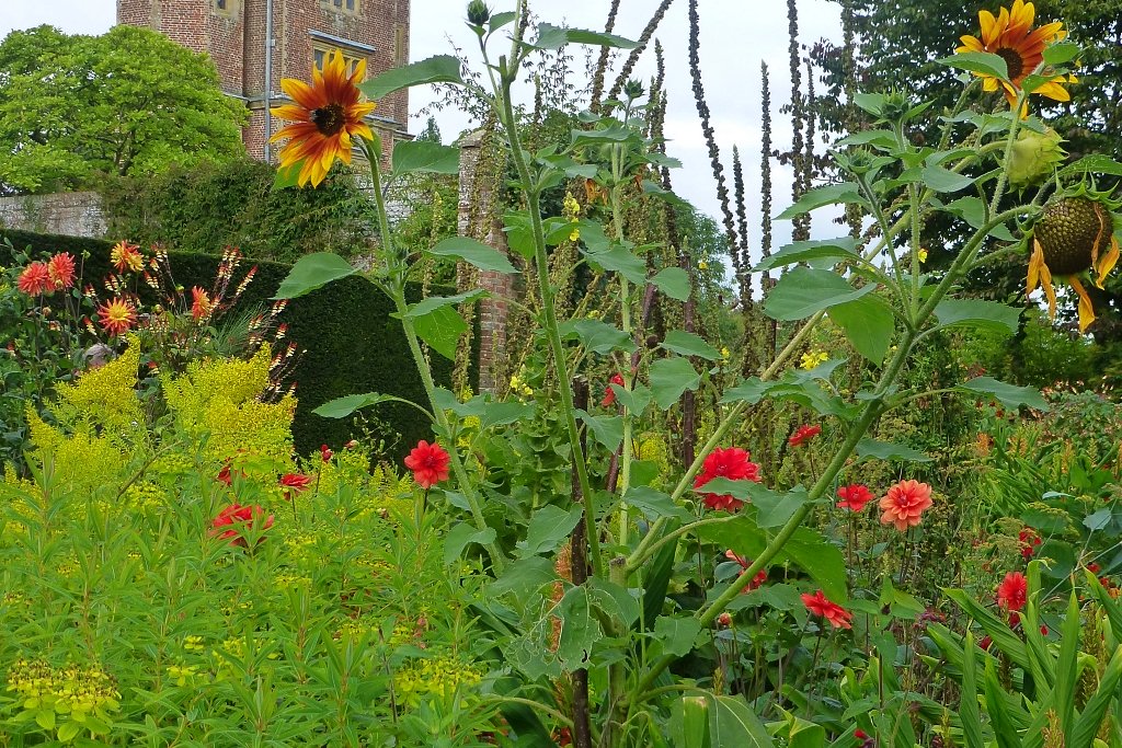 Colourful Planting at Sissinghurst Castle Gardens © essentially-england.com