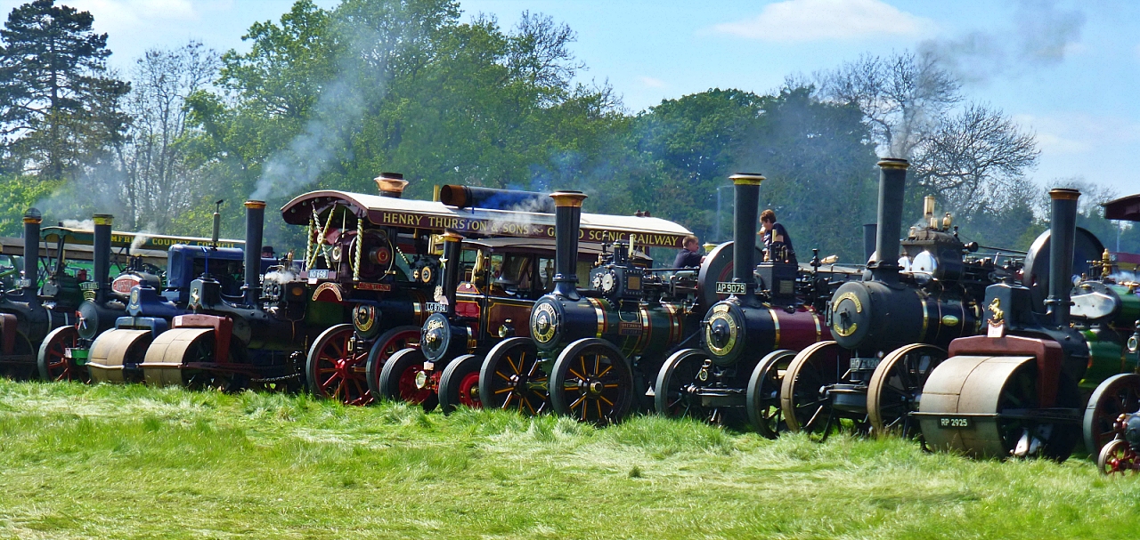 Steam Power at the Rushden Steam Rally 2014 © essentially-england.com