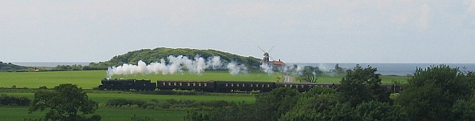 Steam Train on the North Norfolk Railway © essentially-england.com