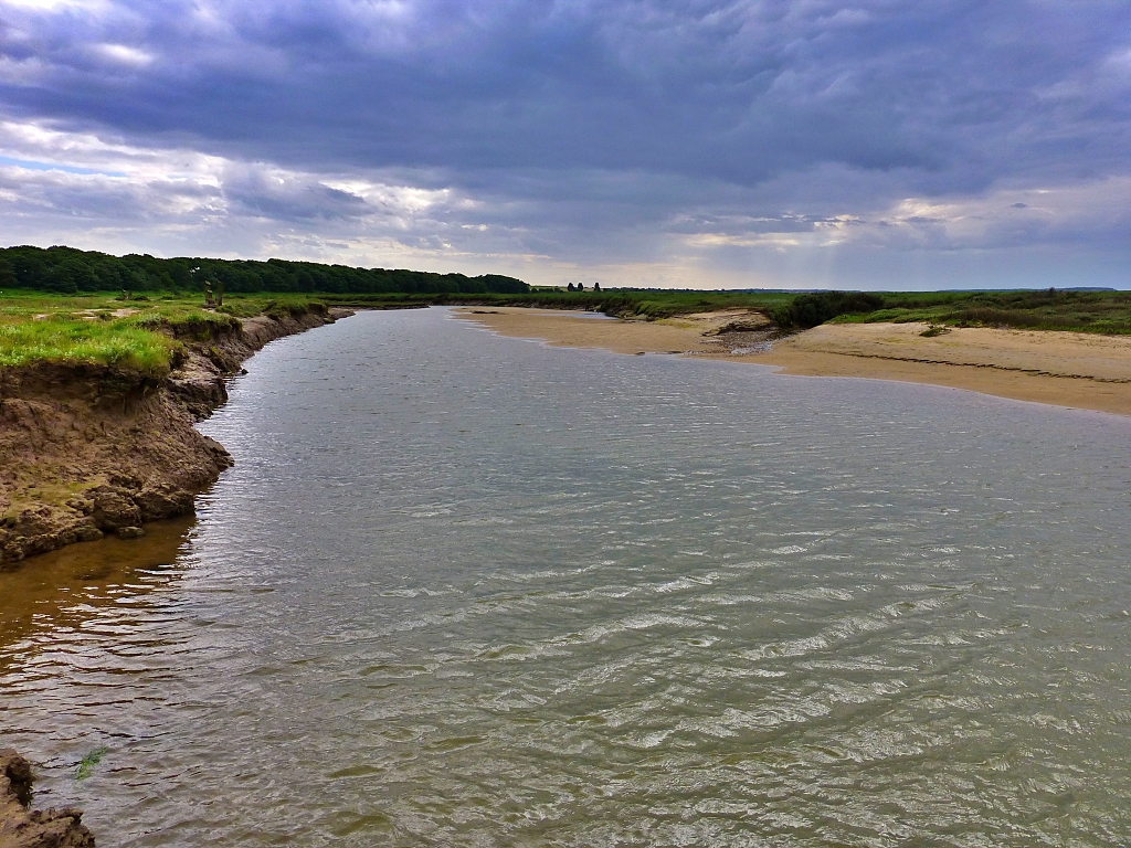 Tidal Creek in the Saltmarshes