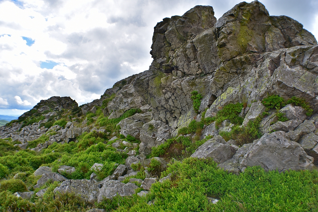 Stiperstones Ridge in the Shropshire Hills