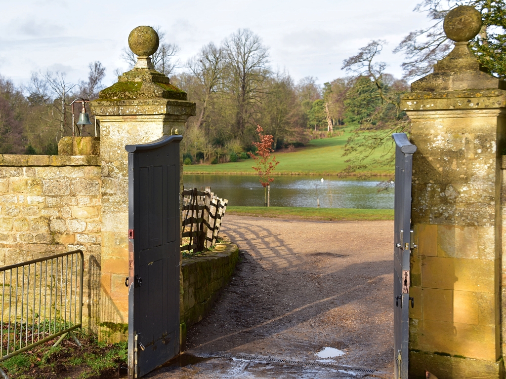 The Bell Gate in Stowe Gardens