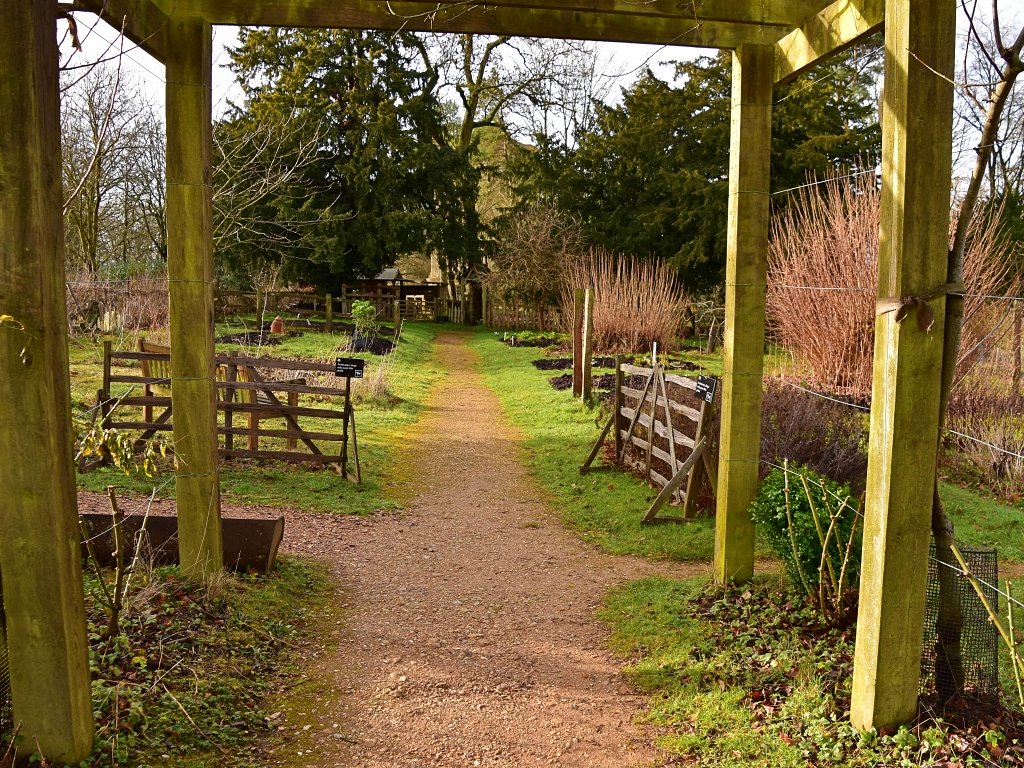 The Farmhouse Garden in Stowe Gardens