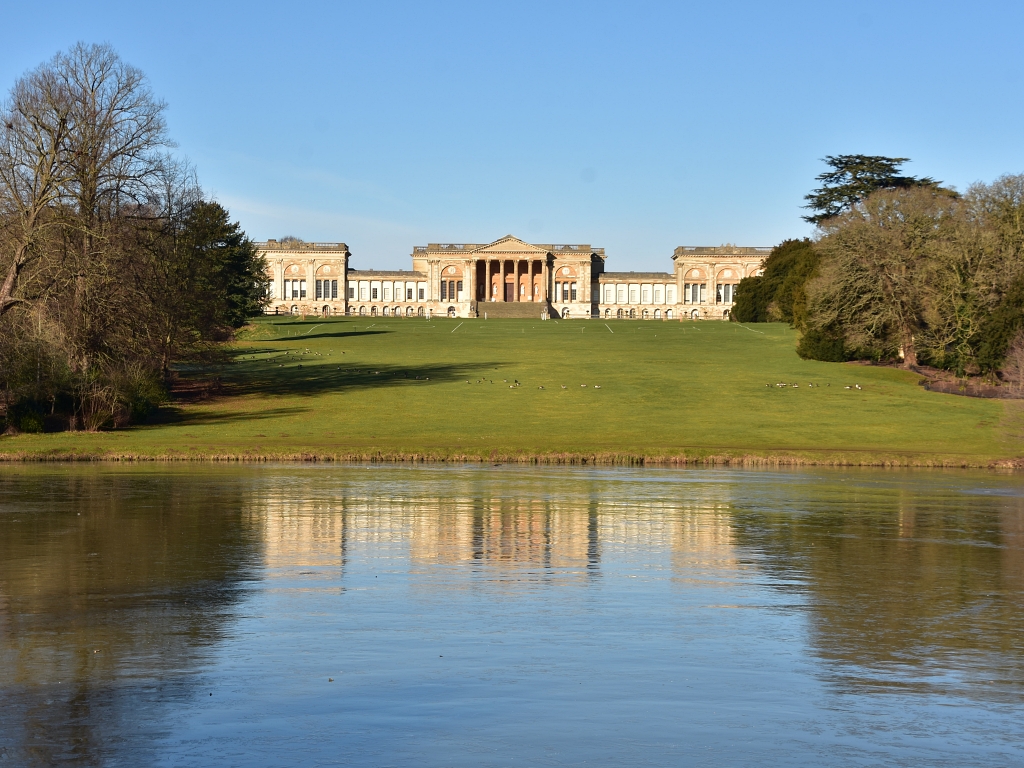 Stowe House in Stowe Gardens