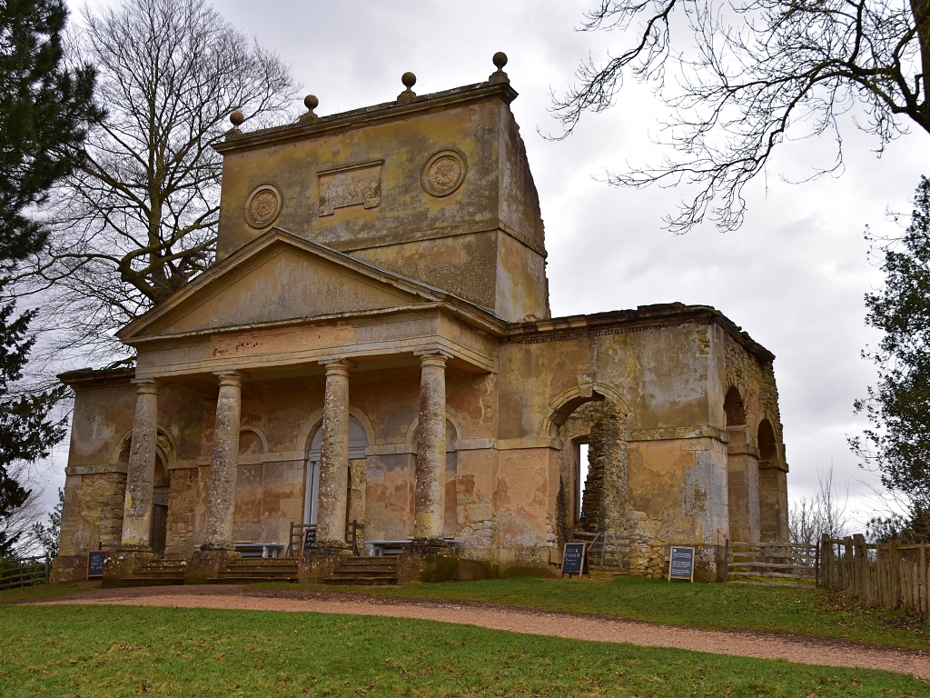 The Temple of Friendship in Stowe Gardens