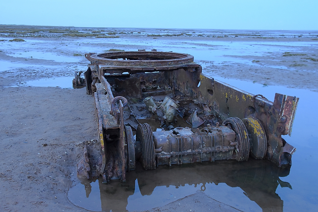 Inside of a Derelict Comet Tank © essentially-england.com