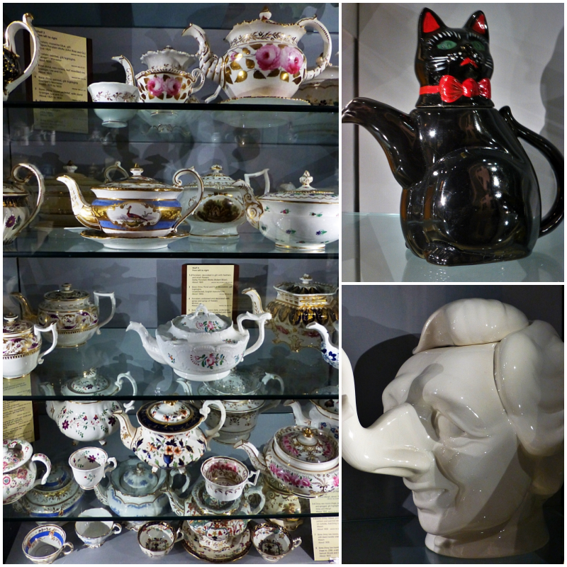 The Teapot Collection in Norwich Castle
