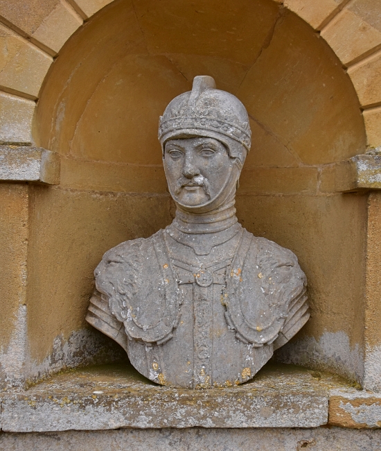Edward Prince of Wales in the Temple of British Worthies © essentially-england.com