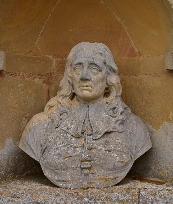 John Milton in the Temple of British Worthies