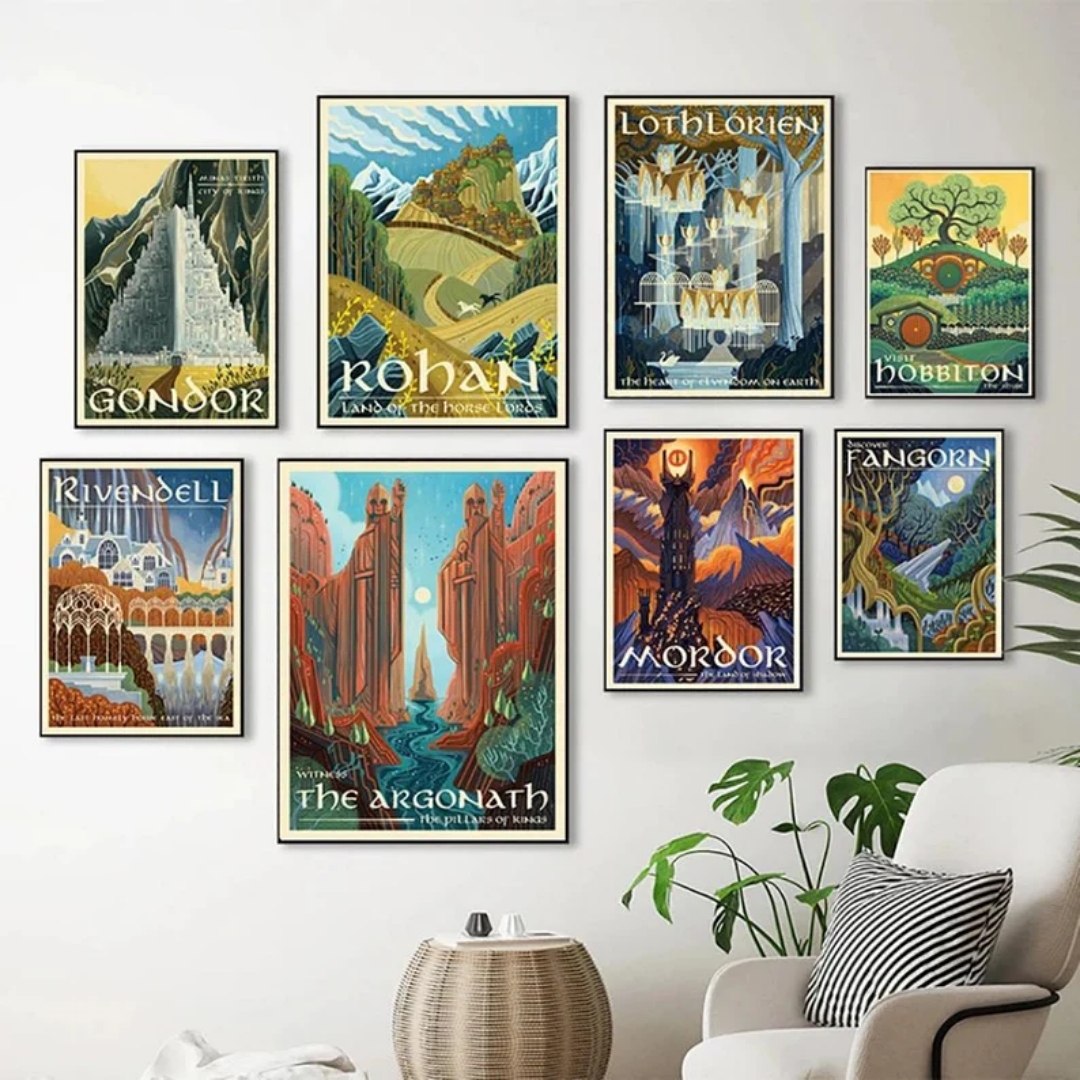 Lord of the Rings Posters   | etsy.com