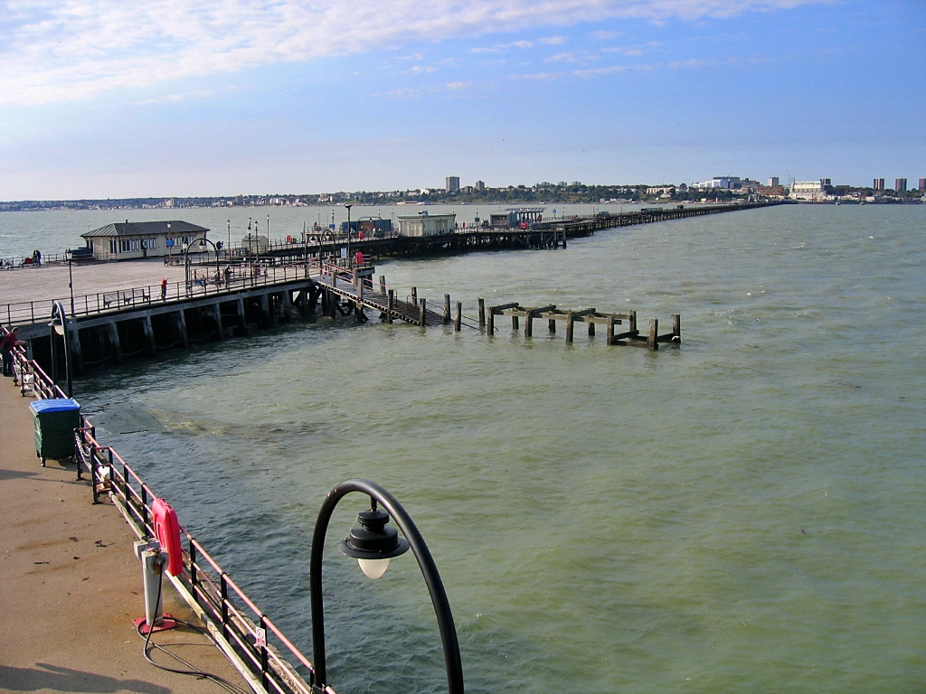 View Back to Southend from the Pier © essentially-england.com