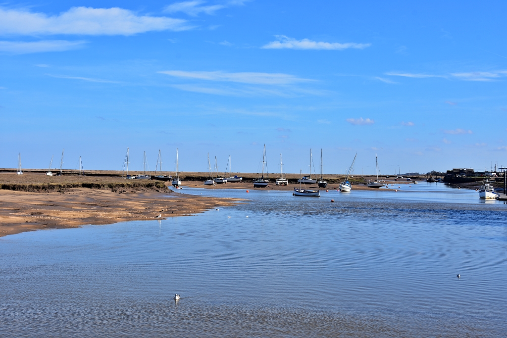 View from the Harbour at Wells-next-the-Sea