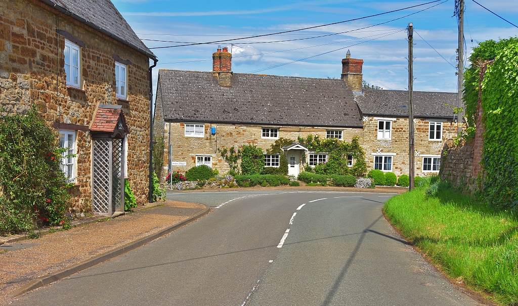 Cycling out of Wappenham © essentially-england.com