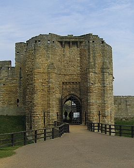 Warkworth Castle Gatehouse © essentially-england.com