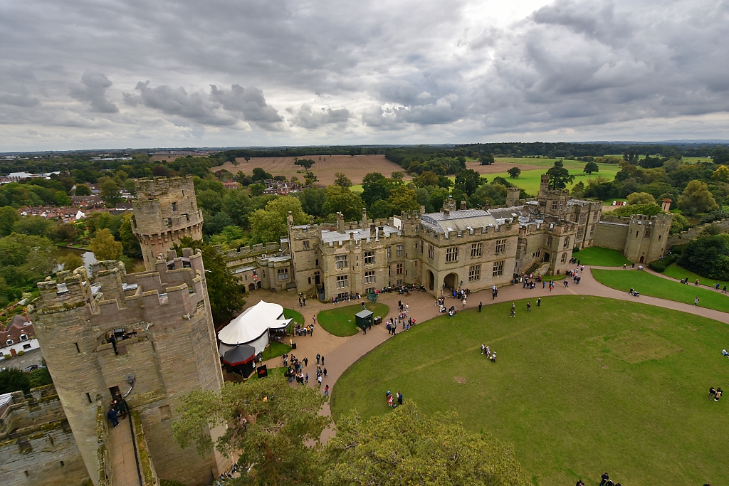 View Over Warwick Castle