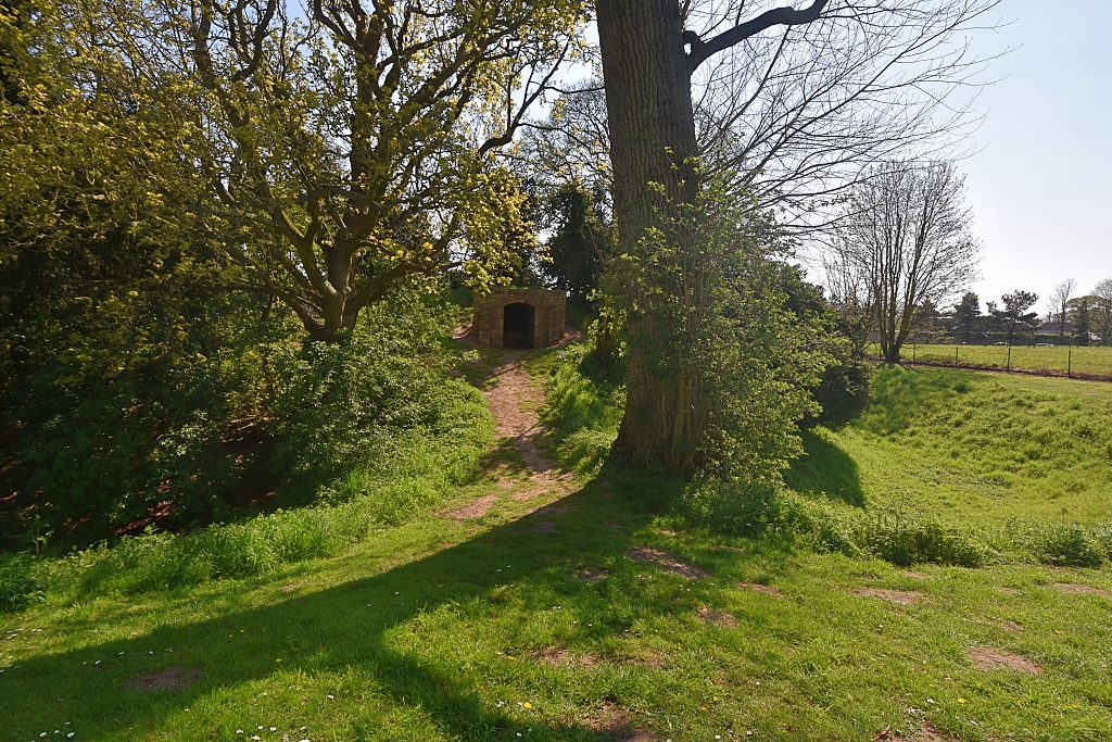 Weeting Castle Ice House and Moat © essentially-england.com