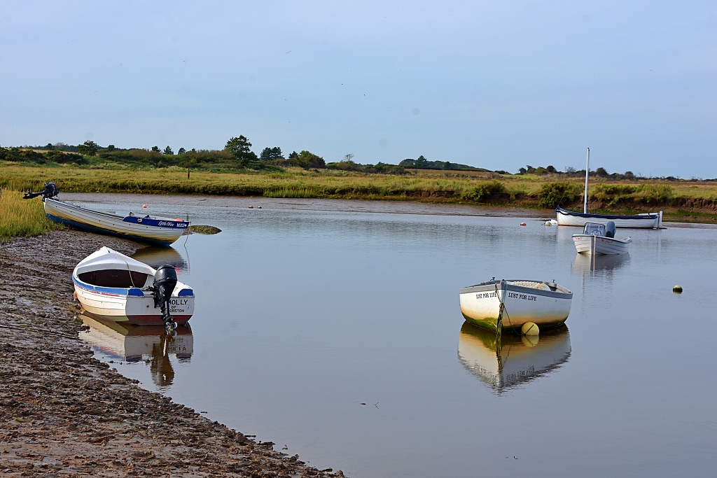 Boats on Freshes Creek © essentially-england.com