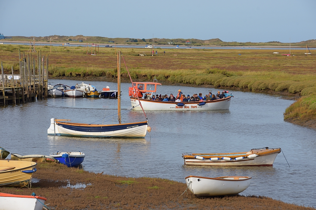Seal Trip Leaving Morston Quay © essentially-england.com