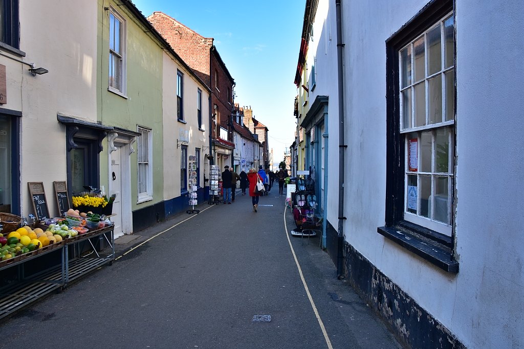 Straithe Street in Wells-next-the-Sea © essentially-england.com