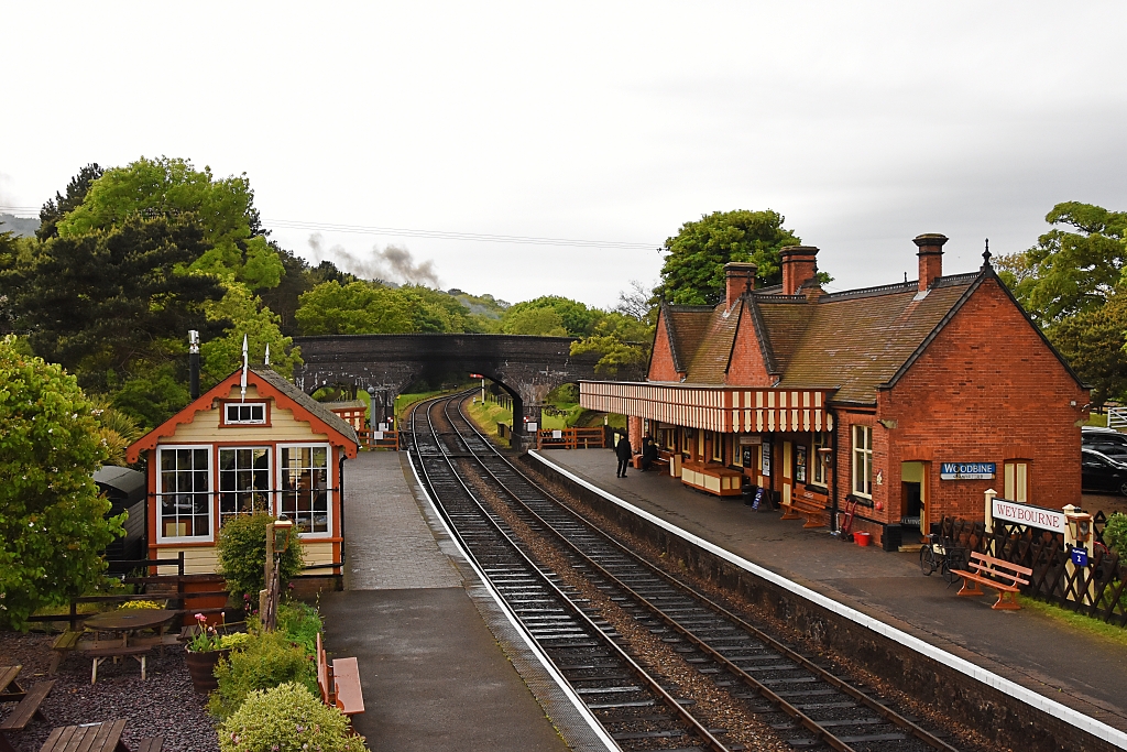 Weybourne Station from the Footbridge