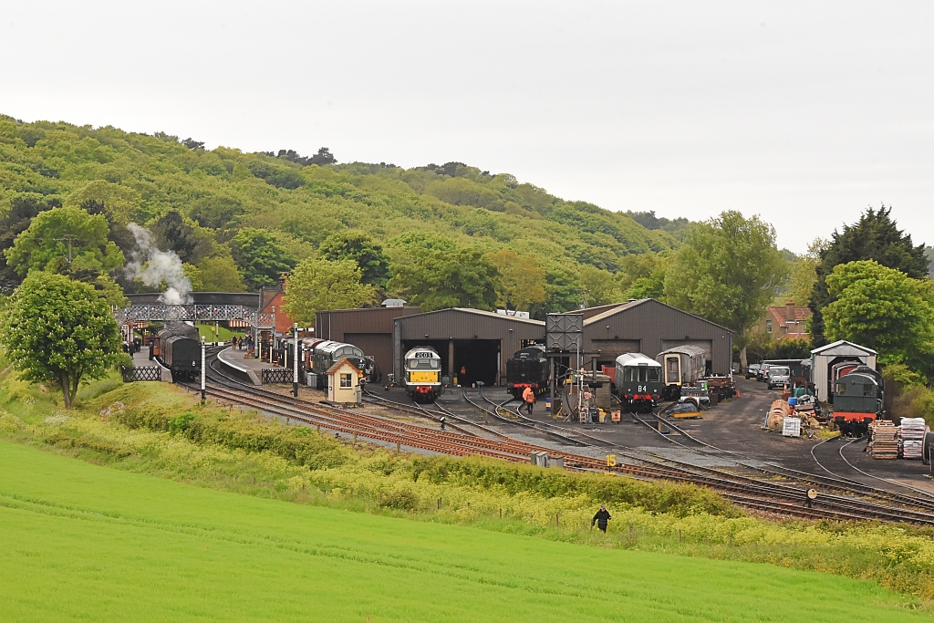 Weybourne Station and Workshop Area