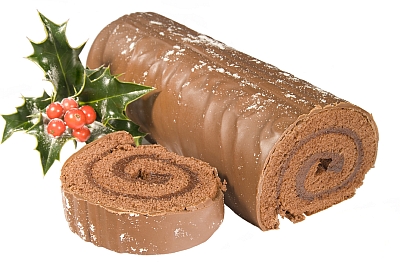 Chocolate Yule Log © Christopher Elwell | dreamstime.com